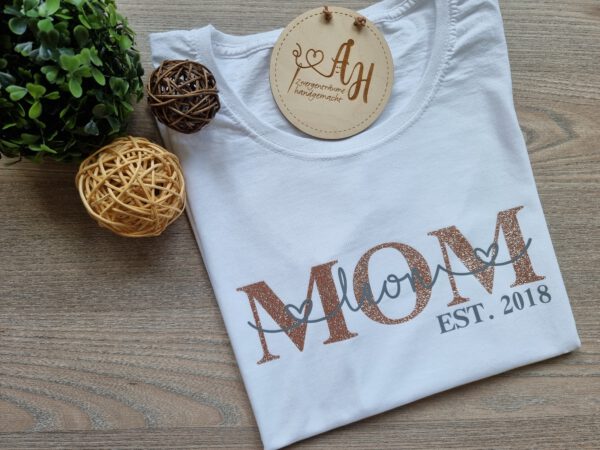 T-Shirt MOM Slim – Bild 5