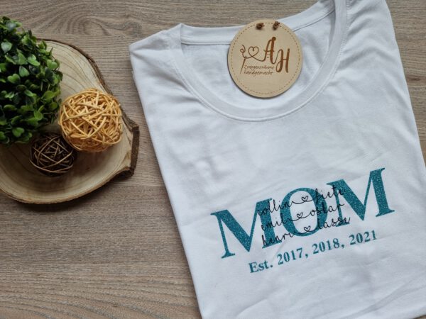 T-Shirt MOM Slim – Bild 4