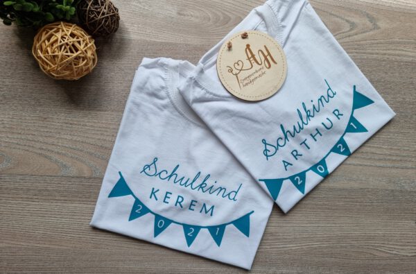 personalisiertes Schulkind-Shirt