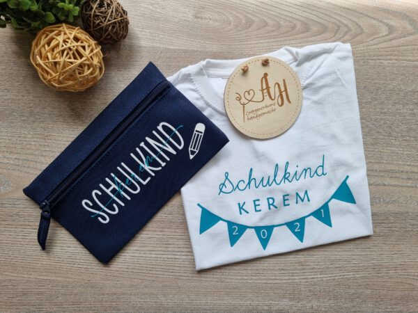 personalisiertes Schulkind-Shirt