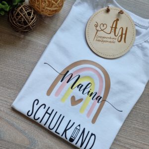 personalisiertes Schulkind-Shirt