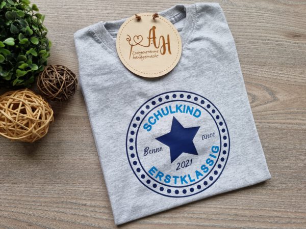 personalisiertes Schulkind-Shirt