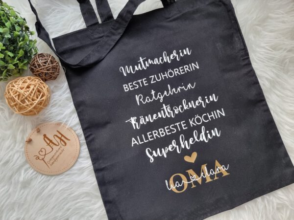 Personalisierte Baumwolltasche | Stofftasche | Stoffbeutel – Bild 13