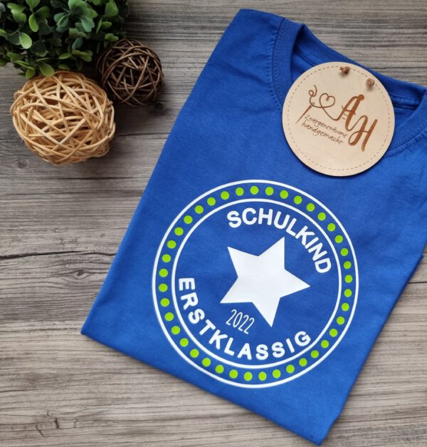 personalisiertes Schulkind-Shirt