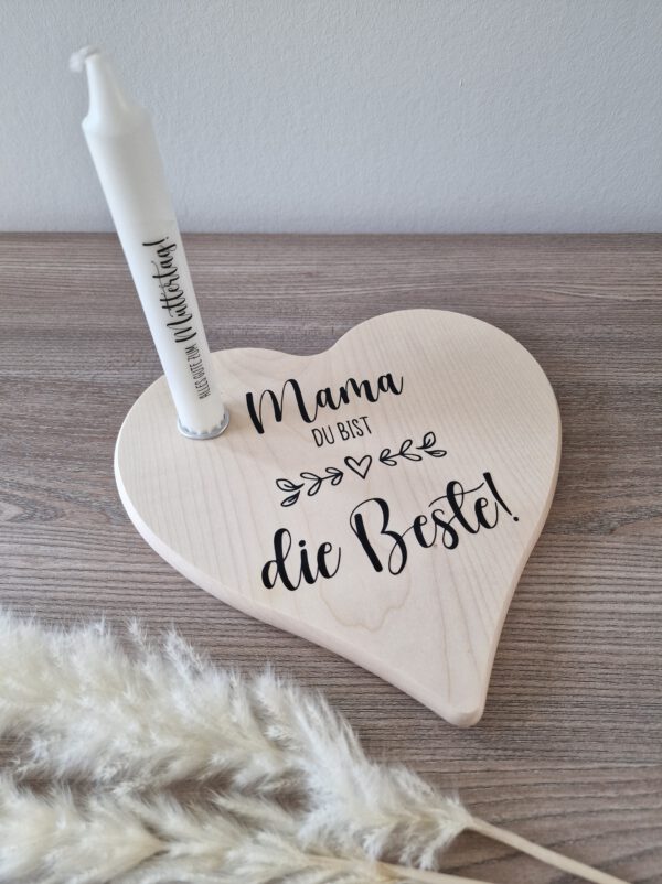 Kerzenteller zu Muttertag – Bild 3