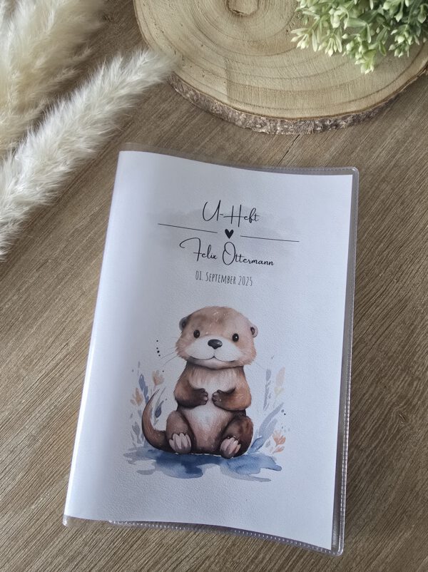 Personalisierte U-Heft-Hülle mit Wunschmotiv und Name *bedruckt* – Bild 11