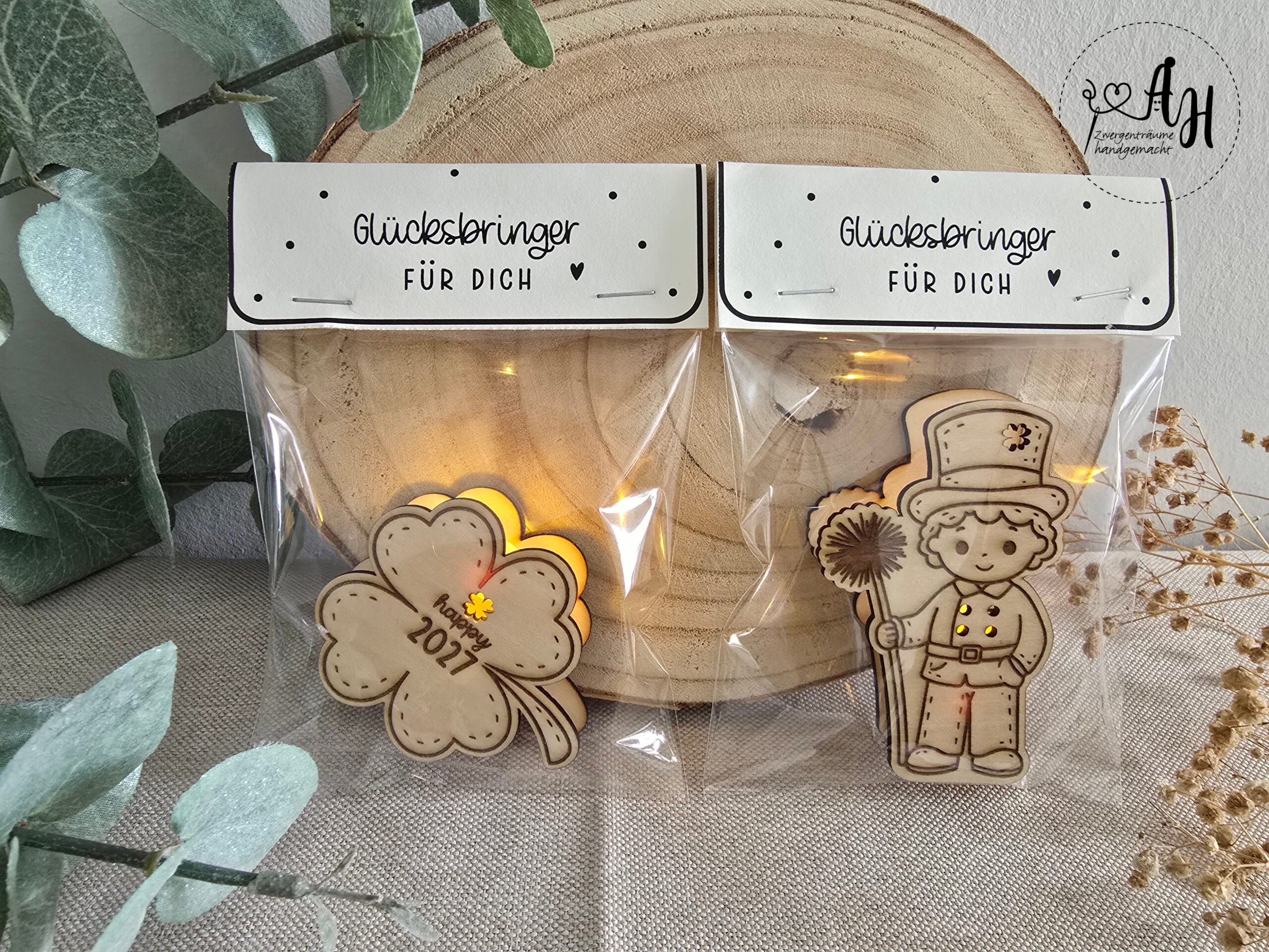 Glücksbringer mit Leuchteffekt – Bild 2